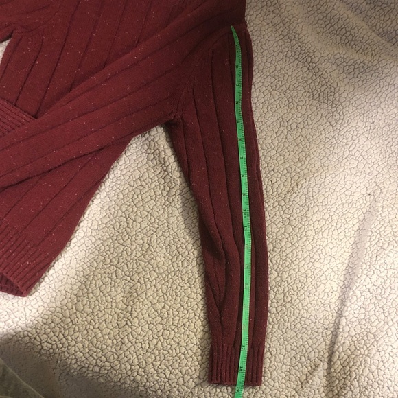 Saddlebred Men's Burgundy Crewneck Sweater - Picture 6 of 6